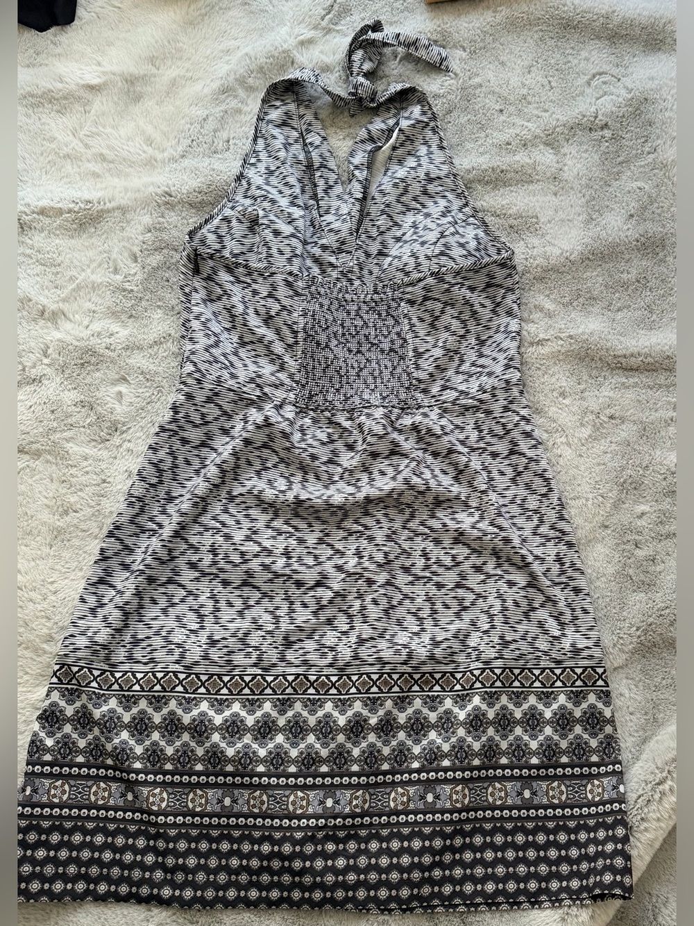 Athleta Go Anywhere Halter Dress size 8 - Picture 5 of 14